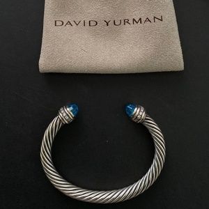 DAVID YURMAN Bracelet with Hampton Blue Topaz and Diamonds